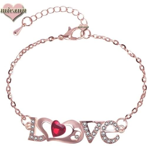 Overwatch Letras Para Love Crystal Luxe Femme Célèb Kpop Rose Gold Bisutería Miyuki Wholesale Ofertas Relampago Accesories Women