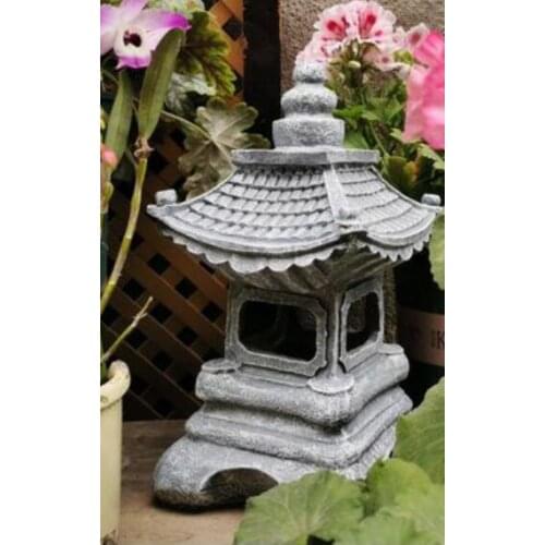 Garden Japanese style decorative lamp Solar landscape lamp Zen landscape design solar balcony creative crafts