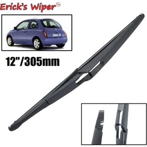 Ericks Wiper 12" Rear Wiper Blade For Nissan Micra K12 11.2002 - 05.2005 Windshield Windscreen Rear Window