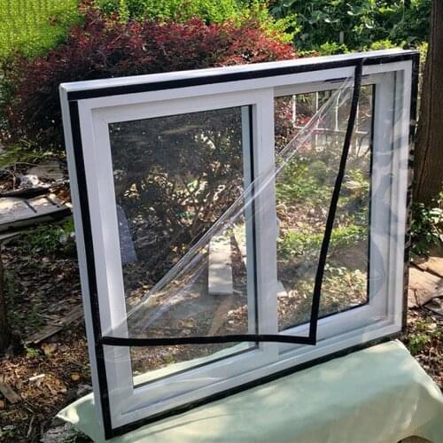 Thicken Window Sealing Insulation Film Winter Highly Transparent Windproof Cold Protection Keep Warm Tarp Easy DIY Warm Curtains