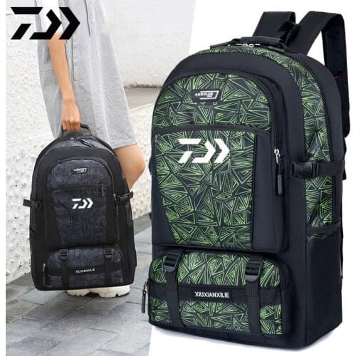 2021 Daiwa Men Women Outdoor Military Army Tactical Backpack Trekking Sport Travel Rucksacks Camping Hiking Fishing Bags