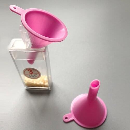 Square Diamond Painting Accessories funnel Pink Color Bead Container Diamond Embroidery Environmental Tool