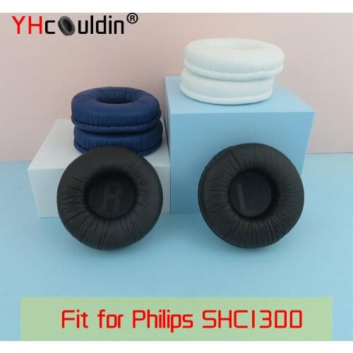 Earpads for Philips SHC1300 Headphones Ear Cushions Covers PU Ear Pad Replacement