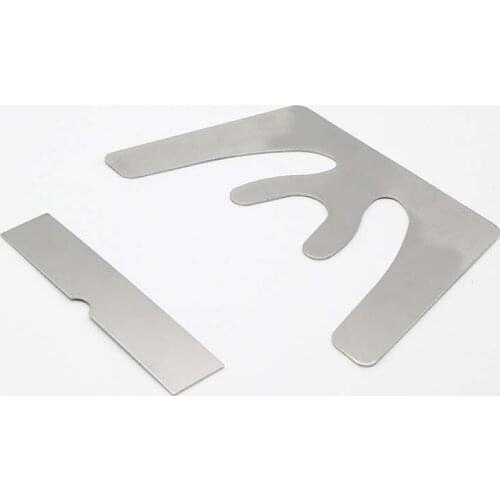 Autoclavable Dental Occlusal Maxillary Casting Jaw Fox Plate