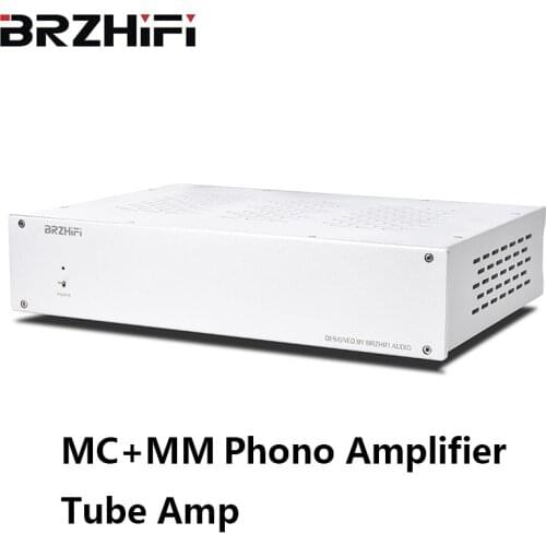 BRZHIFI Silver Refer to German Tianji D.Klimo Kelimu Tube Amplifier MC MM Phono Amplificador Home Theater Stereo Amplificatore