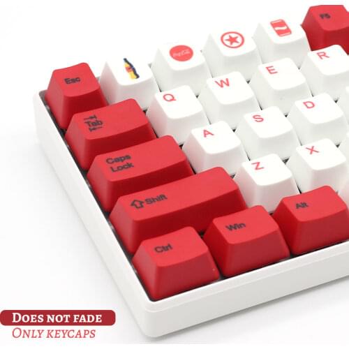 Eagiacme PBT OEM Keycaps For 87/104 Keys Gaming Mechanical Keyboard Dye Sublimation Keycap For Cherry MX Switch Gamer Keyboard