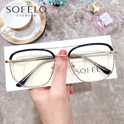 Korea Progressive Prescription Glasses Men Optical Multifocal Eyeglasses Women Brand Custom Bifocal Myopia Spectacles Big Frame