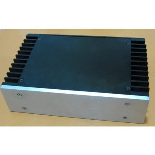 Kaolanhon 260*70*166MM DIY Box Amplifier Chassis Housing Enclosure Short Board Cooling 2607 All Aluminum Amplifier Case Shell