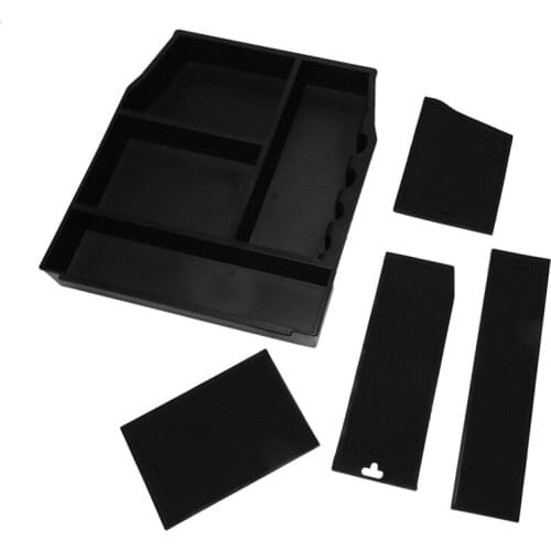 Center Console Organizer Storage Tray Compatible with for Ford F150 2021 Armrest Console Secondary Accessories Box