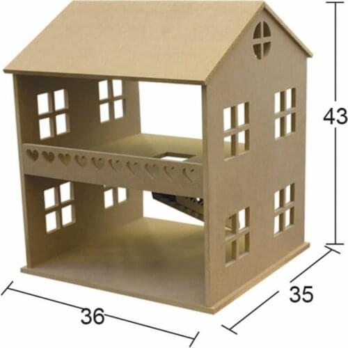 MNH01 Play House, Hobby Wood Painting Game House