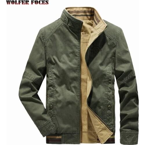 Large Size Clothing Bomber Jackets For Men Brand Branded Mens Clothing Top Military Uniform Parkas Man Coat Outerwear M-8XL