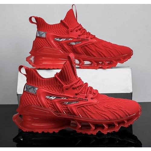 Hemmyi Chunky Sneakers Men Outdoor Casual Male Footwear Comfortable White Red Chaussures Homme Support Dropshipping Size 39-45