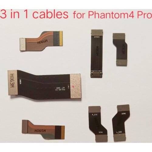Original Brand New Setgroup 3 in 1 Cables for Phantom 4 P4 Adv/Pro Drone Replacement Accessory