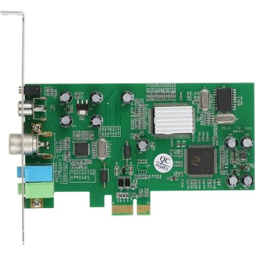 PCI-E Internal TV Tuner Card MPEG Video DVR Capture Recorder PAL BG PAL I NTSC SECAM PC PCI-E Multimedia Card Remote