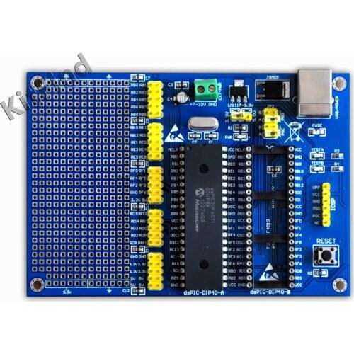 PIC DsPIC Learning Development Board ReadydsPIC-40P with DsPIC30F3011