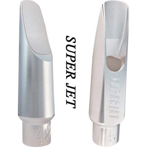 Professional Tenor Soprano Alto Saxophone Metal Mouthpiece SUPER JET Silvering Sax Mouth Pieces Accessories Size 5 6 7 8 9