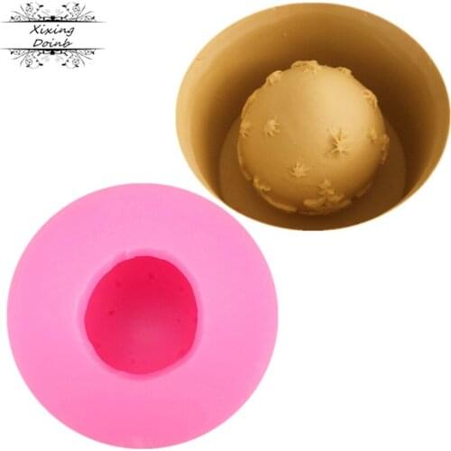 Christmas series silicone soft candy mold cake decoration tools candy chocolate soap mold Candle Mold