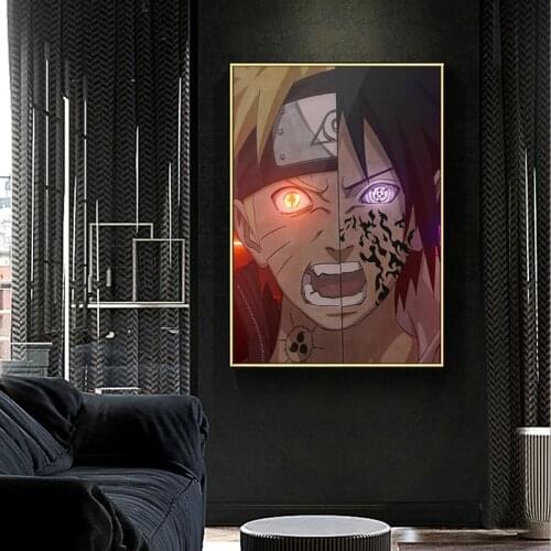 Sasuke - Home Decor Canvas Wall Art Decor Prints for Bedroom Living Room Poster d