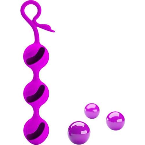 Sillicone Vagina Kegel balls Vagina Narrowing Centrifugal Sex Ball Vaginal Dumbbell Sex Toys For Women Female Masturbator