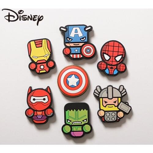 Disney Cartoon American Marvel Spiderman Cute Creative Fridge Magnet Magnetic Three-dimensional Magnet