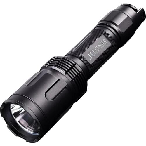 2020 JETBeam TH20 LED Flashlight 3450Lumen Cree XHP70 Highlight Torch Flashlight for Self Defense with 1*18650 Battery