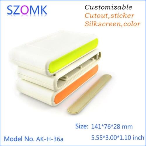 Szomk abs plastic electrical box enclosure cabinet (10 pcs) 141*76*28mm distribution box shell enclosure housing control box
