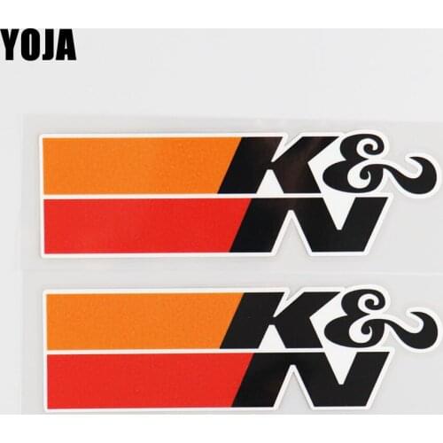 YOJA 15X4.3CM Personality Car Sticker Vinyl Decal Motorcycle Fashion Decoration 19A-0058