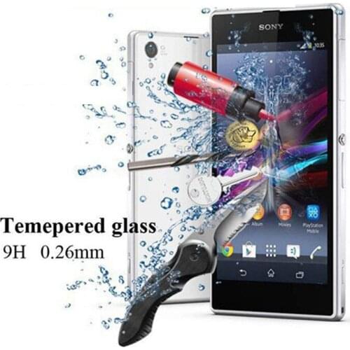 Premium 9H Tempered Glass for Sony xperia Z Z1 Z3 Z4 Z5 Screen Protector Film Cover Case for Sony xperia Z 1 3 4 5 glass
