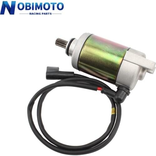 10 Teeth Motorcycle Starting Motor Motorcycle Starter Fit For Loncin CB250cc Water-Cooled Engines ATV Motorcycle PIT BIKE2CQ-133