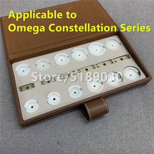 18 pcs/set Strong Aluminum Alloy Watch Bezel Dies Set For OMG constellation Crystal Case press