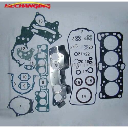 4G63 E15 FOR MITSUBISHI L 300 STARION SPACE WAGON 2.0 HYUNDAI SONATA II SOHC 8V Engine Rebuilding Kits Engine Gasket MD997255