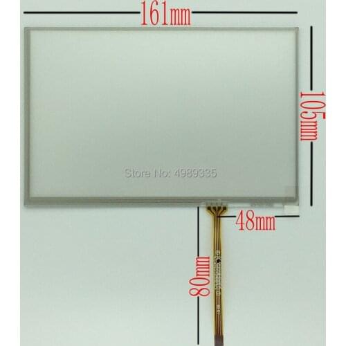 7-inch touch screen HSD070PWW1 161* 105 Car DVD navigation GPS digitizer panel resistive touch
