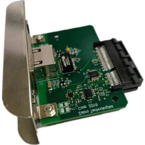 Free shipping Original for barcode printer ZT210 ZT230 built-in network card for ZT210 ZT230 203/300dpi printer network card