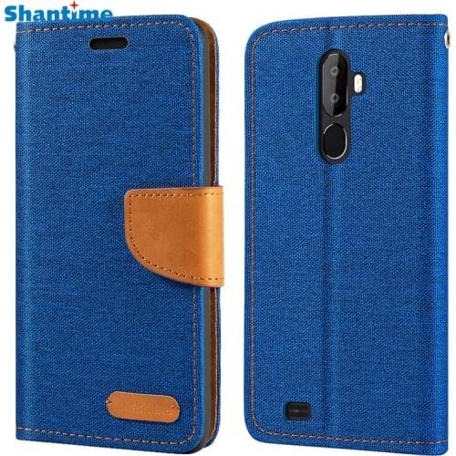 Oxford Leather Wallet Case For Oukitel U25 Pro With Soft TPU Back Cover Magnet Flip Case For Oukitel U25 Pro