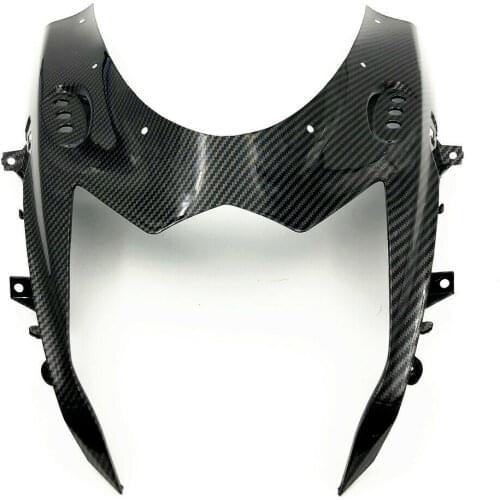 GSXR 600 750 Front Nose Headlight Fairing Cowling For 2011-2019 Carbon Fiber Color