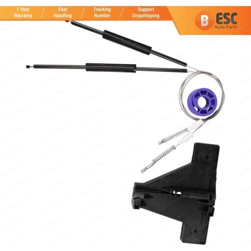 ESC EWR968 Window Regulator Repair Kit Rear Right Door for Audi A3 5-Door HB 8PA 2004-2009