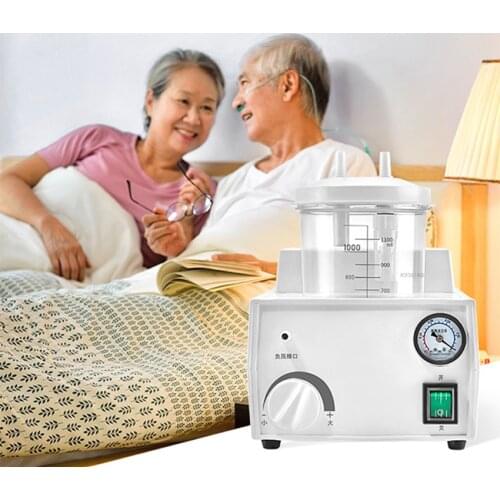 H003-B Electronic Sputum Aspirator Household Portable Sputum Suction Device For Adult Sputum Suction Secretion Machine 220v 90VA