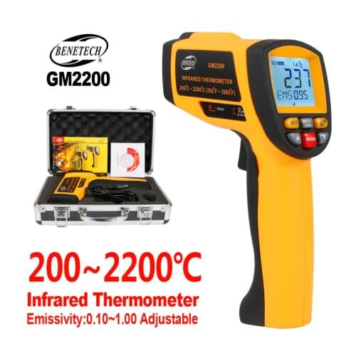 DZYTEK Infrared Thermometer Non Contact Outdoor Laser Handheld IR Digital Temperature Sensor Controller Thermometer Pyrometer