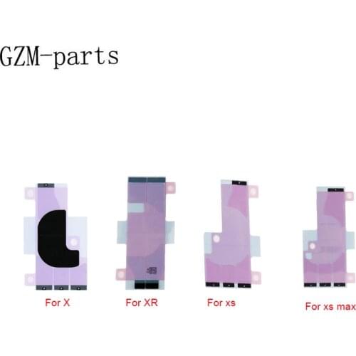 GZM-parts Battery Adhesive Sticker For iPhone XR XS MAX X 11 Pro 11 Pro Max 5s 5C 6 6s 6p 7 8 plus Battery Glue Tape Strip Tab