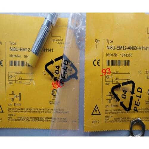 2PCS New High Quality Turck inductive Proximity switch NI8U-G12-ADZ32X-B3131