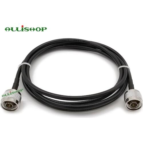 N Type Male to N Type Male RF Pigtail Cable RG174/RG316/RG316D/RG58/LMR195 For Wireless Router RF Wire Coaxial Cable Connector