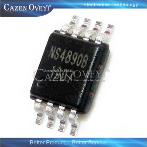 10piece LM4890 XPT4890 LB4890 NS4890 NS4890B MSOP-8 new original In Stock