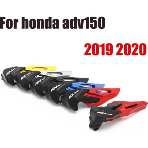 Modified Motorcycle CNC aluminium alloy ADV150 rear pedal Footrest Rear Passenger Foot Rests Pegs for honda adv150 2019 2020