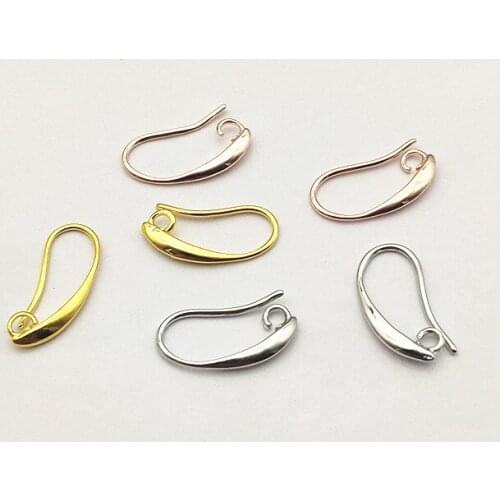 New arrival! 19x10mm 200pcs Copper Ear Hook for Earrings DIY making parts,Jewelry Accessories Findings & Components