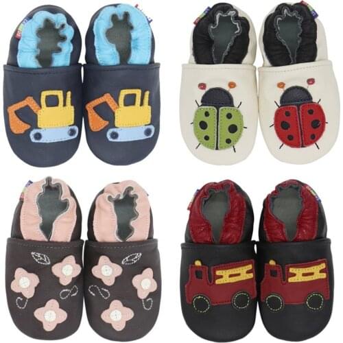 Infant Shoes Slippers Soft Leather Baby Boys First-Walkers girl shoes