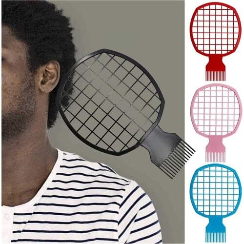 Professional Women Men Afro Dirty Braid Comb Hair Twist Curly Perm Hairdressing Tool Curly Hair Dirty Braid Comb For Dirty Braid