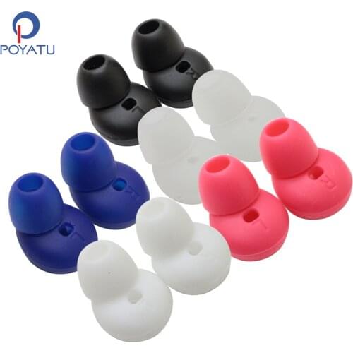 POYATU Ear Buds Silicone for Samsung Gear Circle R130 Headphones Eartips Earbuds Earbud Earhook