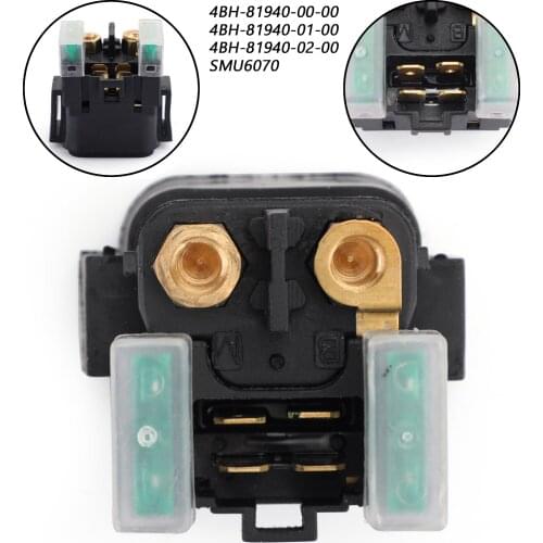Areyourshop Starter Relay Solenoid Switch For Yamaha YXR 660 Rhino 2004 2005 2006 2008 2007 NEW 4BH-81940-00-00 Motorcycle Parts