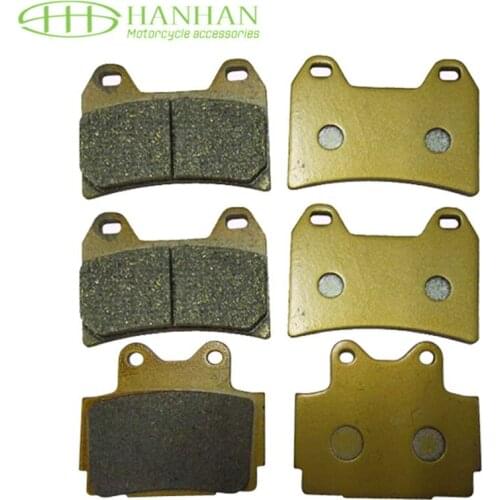 High quality Wholesale and retail Front Back Brake Pads Fit XJR400 1995-1999