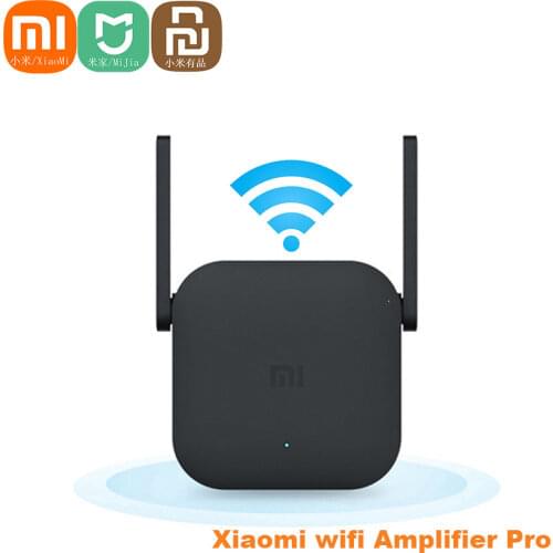 Original Xiaomi WiFi Amplifier Pro 300Mbps Amplificador Wi-Fi Repeater Wifi Signal Cover Extender Roteador Mi Wireless Router